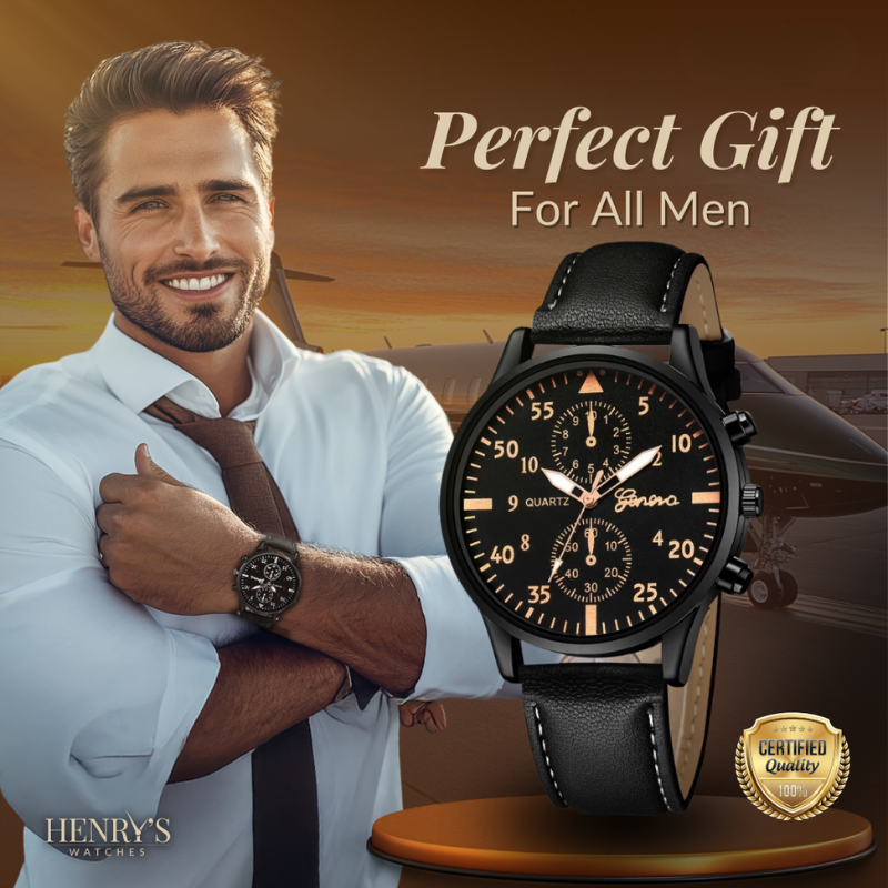 4-Piece Fashion Watch and Bracelet Set