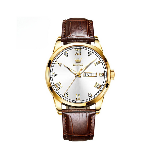 Business Style Analog Quartz Couple Watch