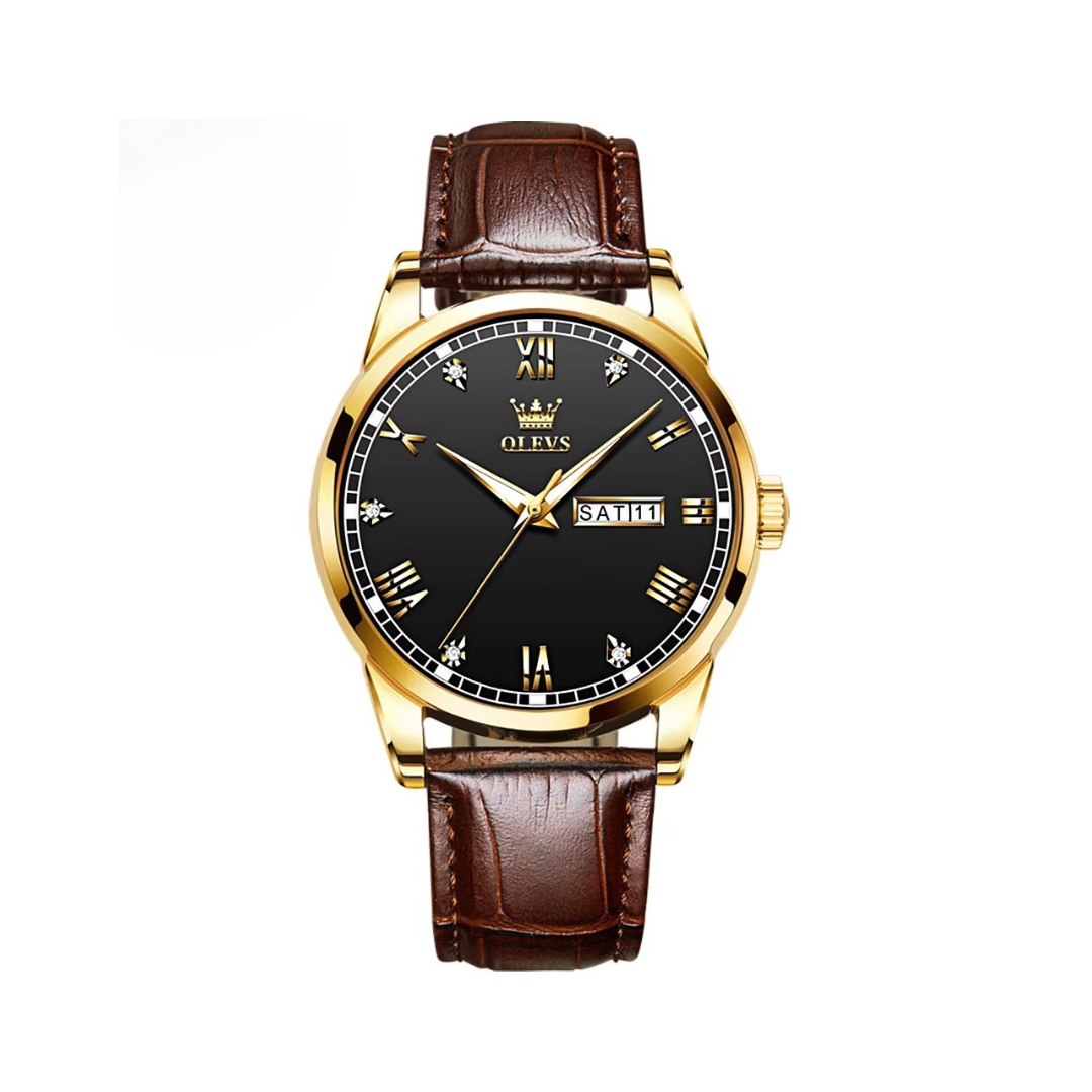Business Style Analog Quartz Couple Watch