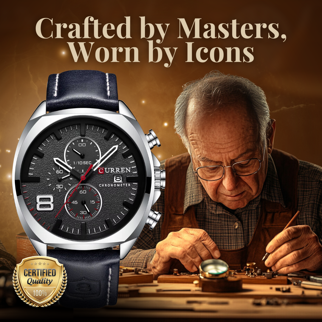 Classic Chronograph Sport Military Watch