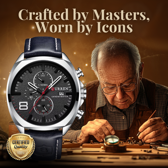 Classic Chronograph Sport Military Watch