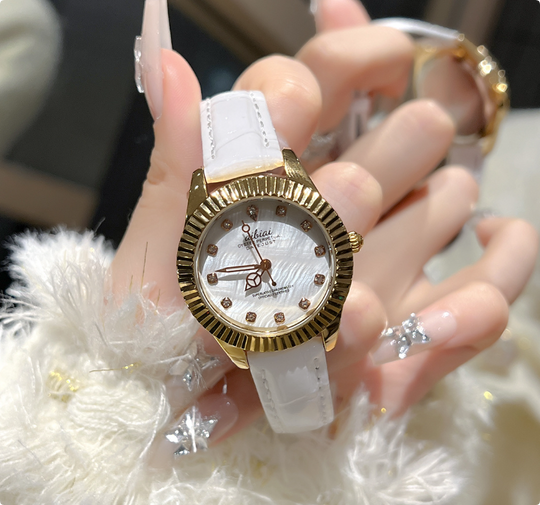 Classic Crystal Luxurious Watch