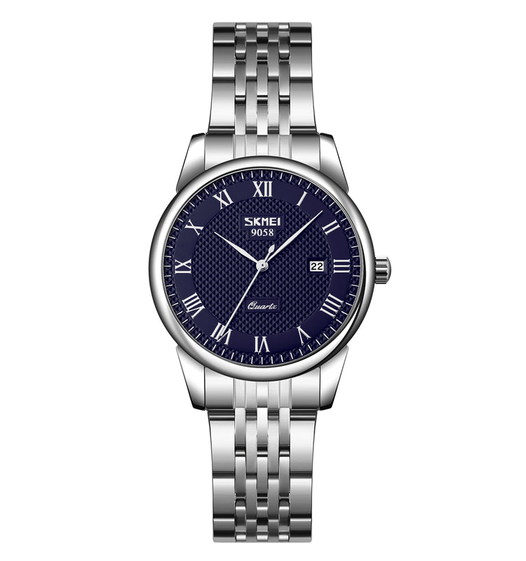 Classic Leather Business Couple Watch