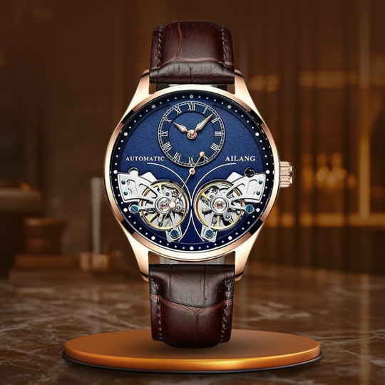 Double Tourbillon Luminous Mechanical Watch