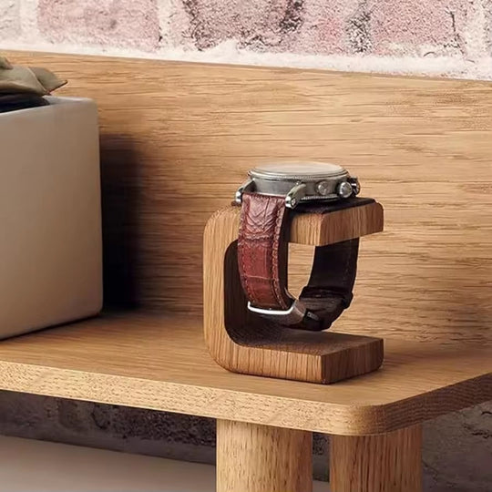 Durable Wooden Watch Holder