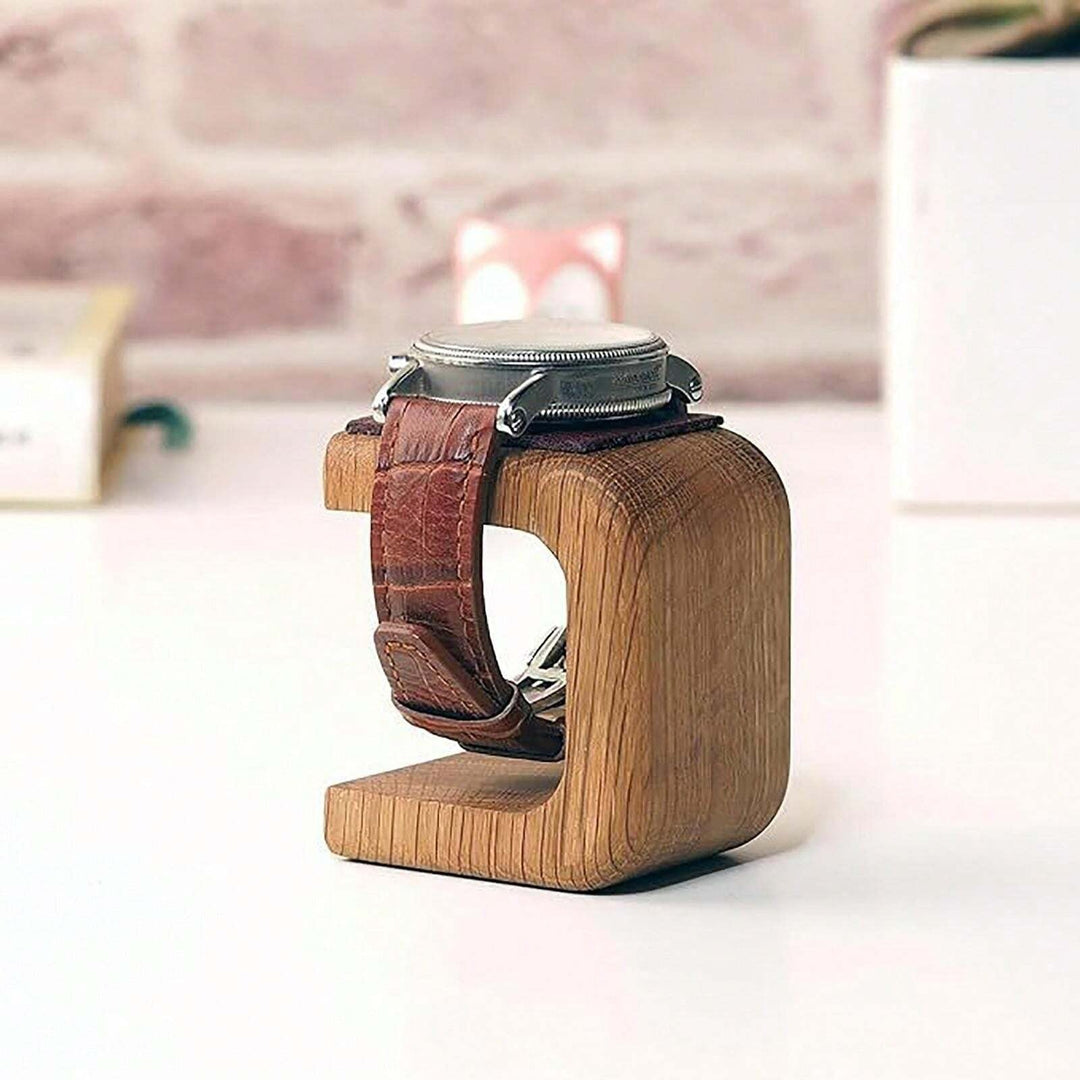 Durable Wooden Watch Holder