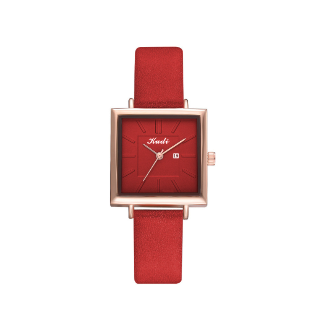 Elegant Square Minimalist Quartz Watch