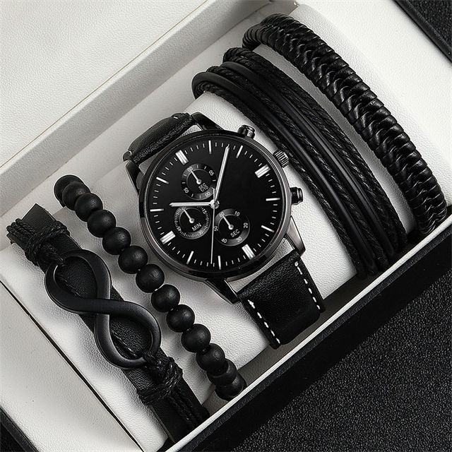 Heritage Chronograph Watch and Bracelet Set