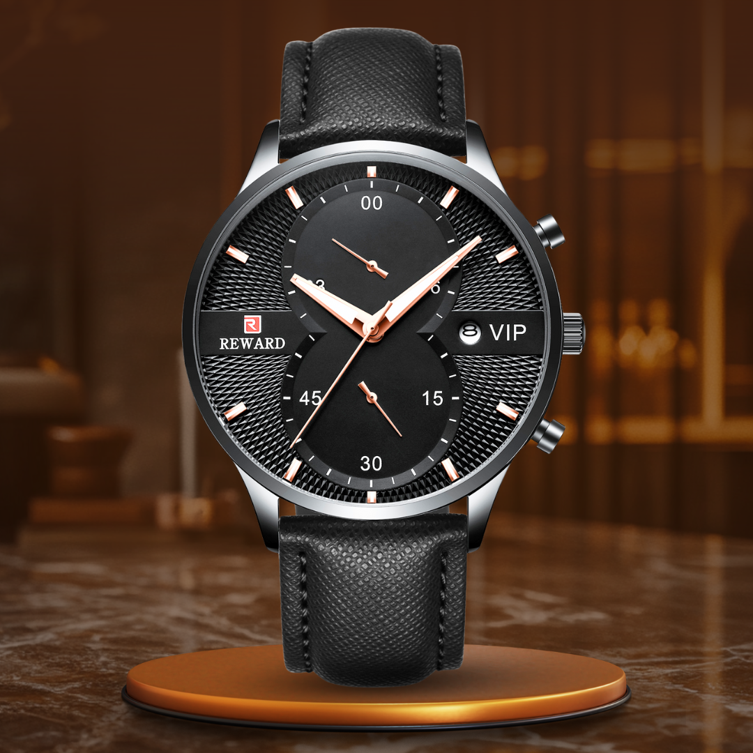 Luxury Chronograph Durable Quartz Watch