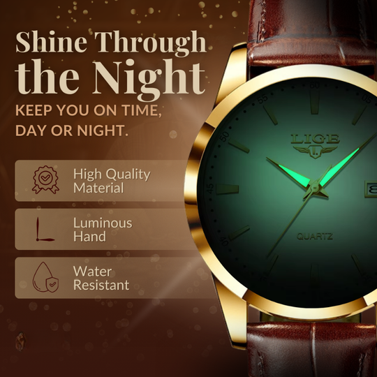 Military Leather Watch