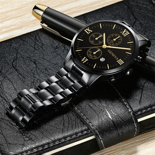Ornate Thin Mesh Casual Wristwatch