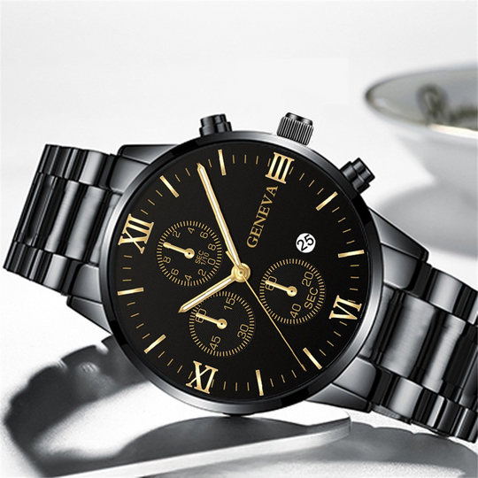 Ornate Thin Mesh Casual Wristwatch