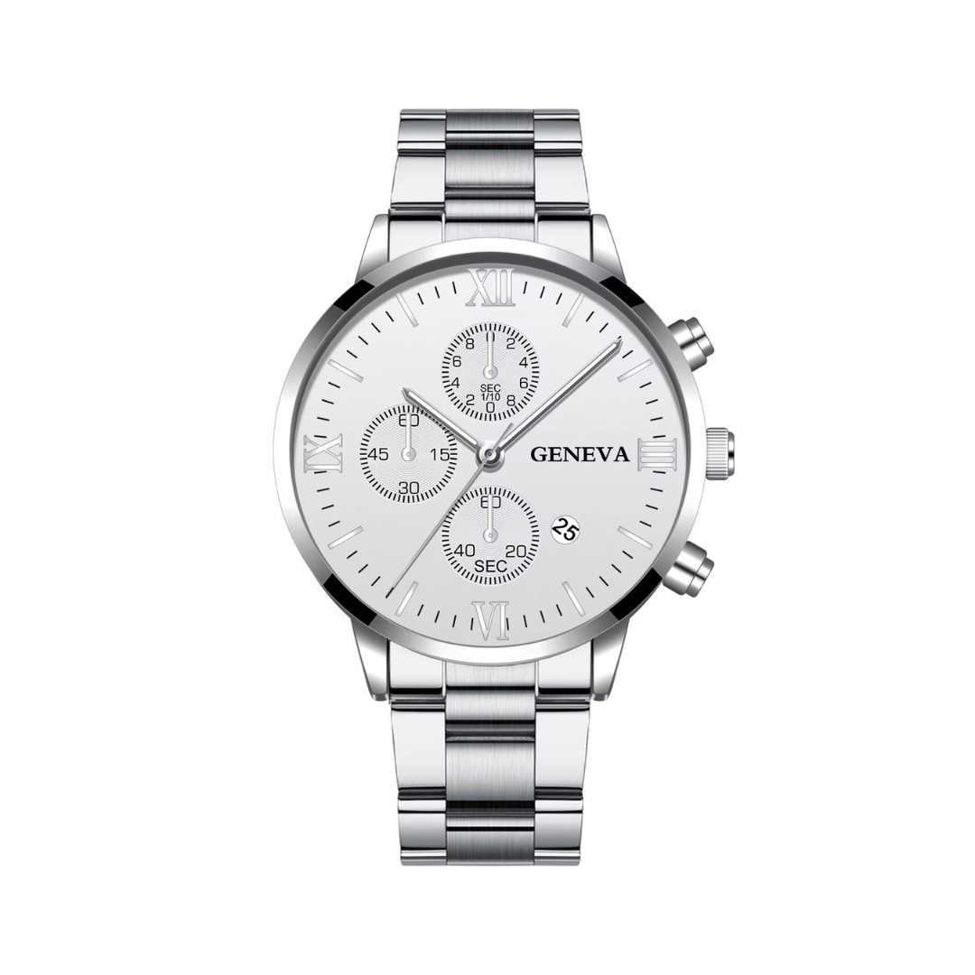 Ornate Thin Mesh Casual Wristwatch