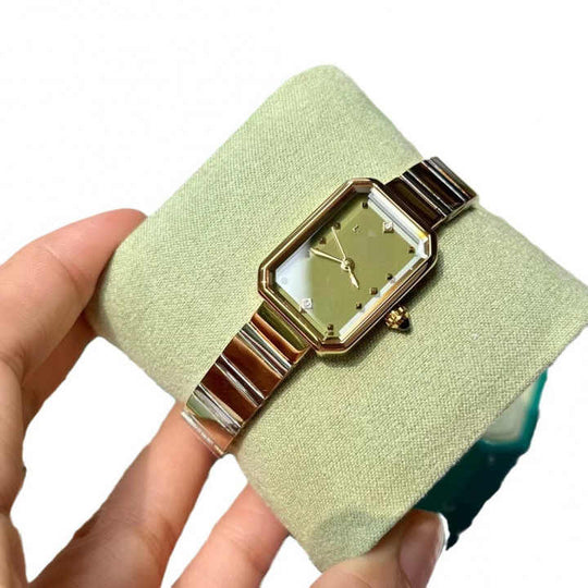 Sophisticated Green-Toned Wristwatch