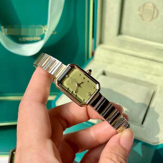 Sophisticated Green-Toned Wristwatch